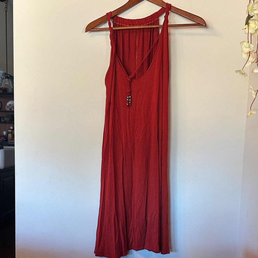 Red Midi sundress